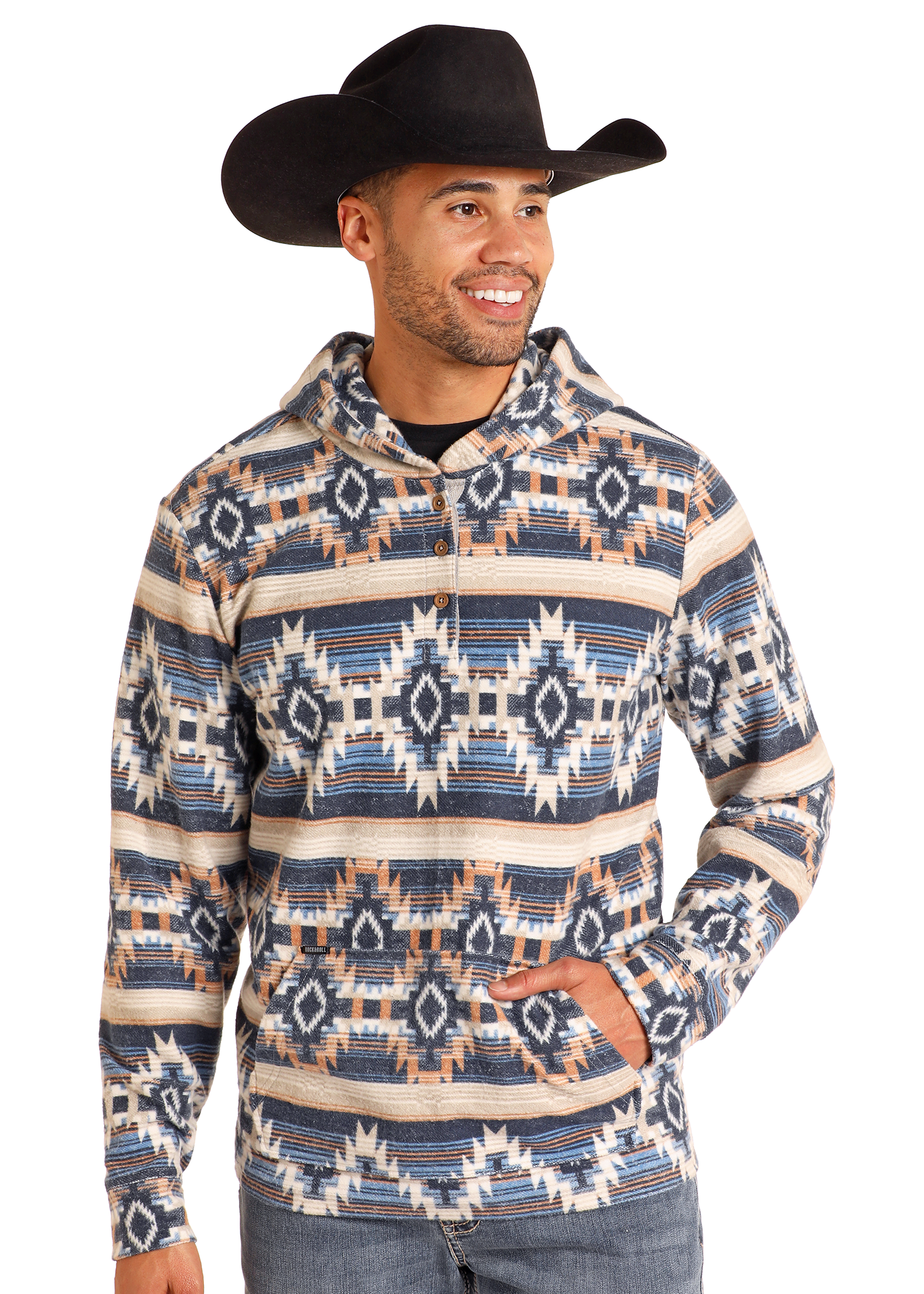 Aztec design hoodie shop