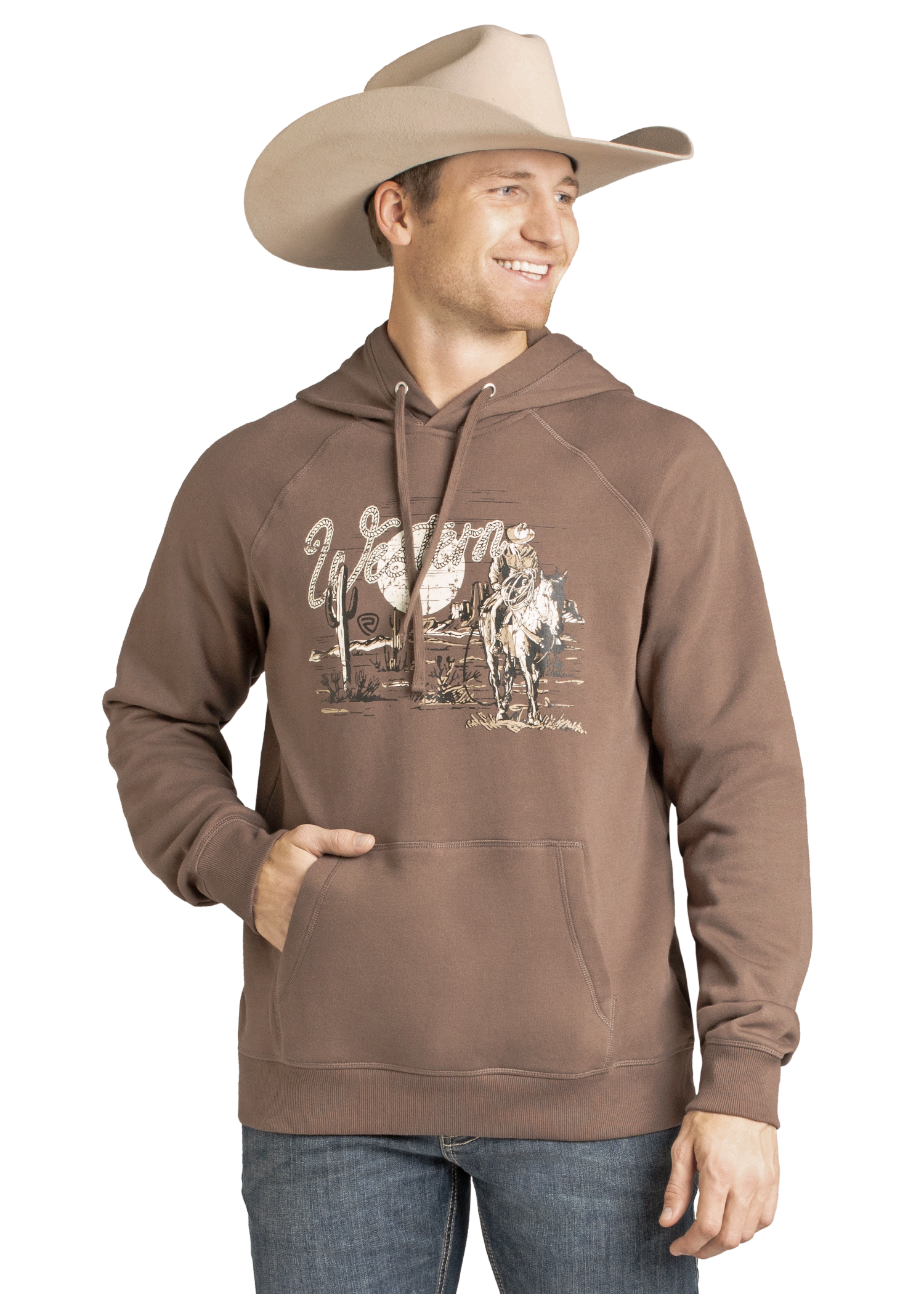 Men's Western Graphic Hoodie | Rock & Roll Denim