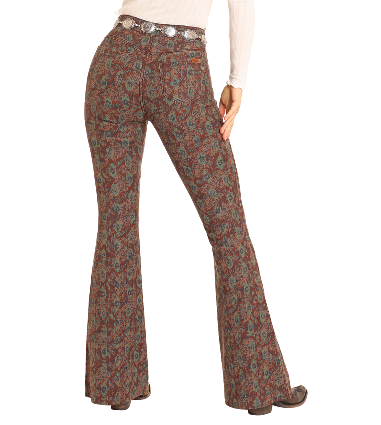 Aztec flare pants deals
