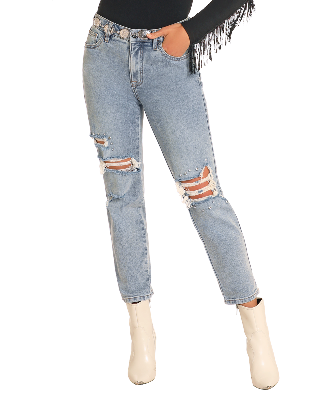 ゆう plump denim/point denim Mother - The Rambler Zip Sneak Denim Jean | Mitchell Stores