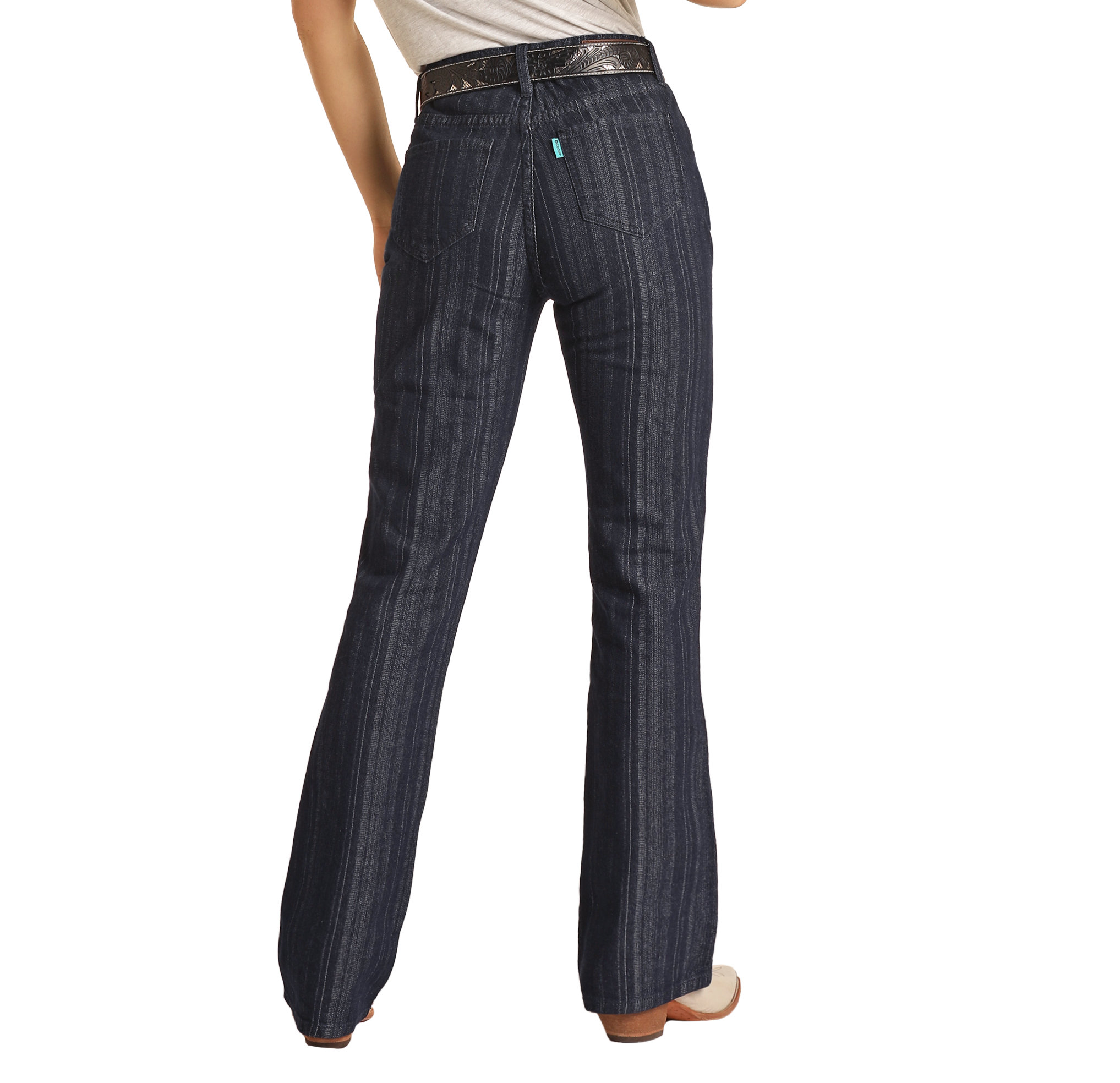 最新入荷商品一覧 | Jacquard Hooey Women's Striped Jeans Bootcut Rise High ニット/セーター