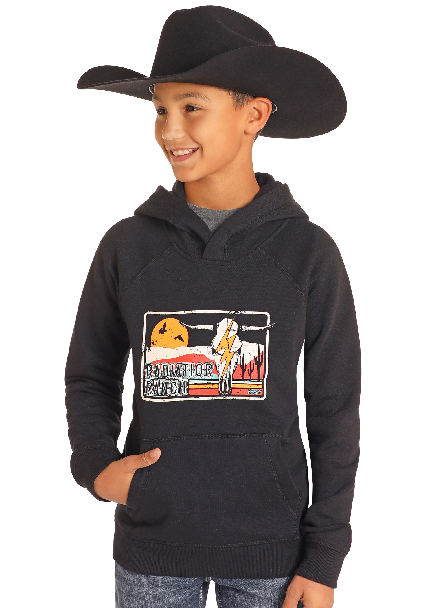 Boys' Dale Brisby Radiator Ranch Graphic Hoodie