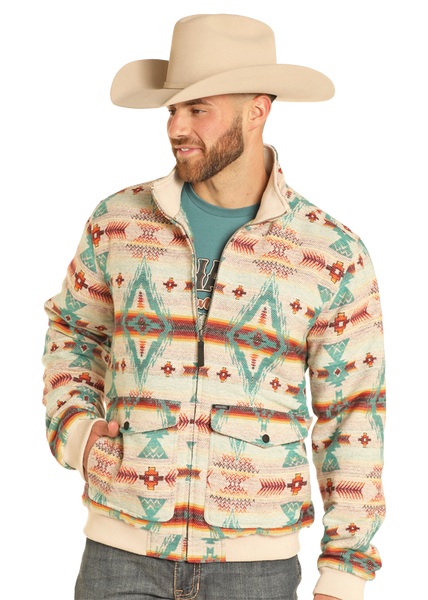 The Odells Aztec Jacquard cheapest Shrunken Jacket