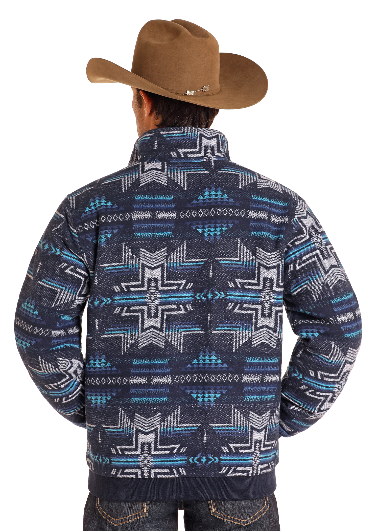 Aztec bomber jacket mens discount