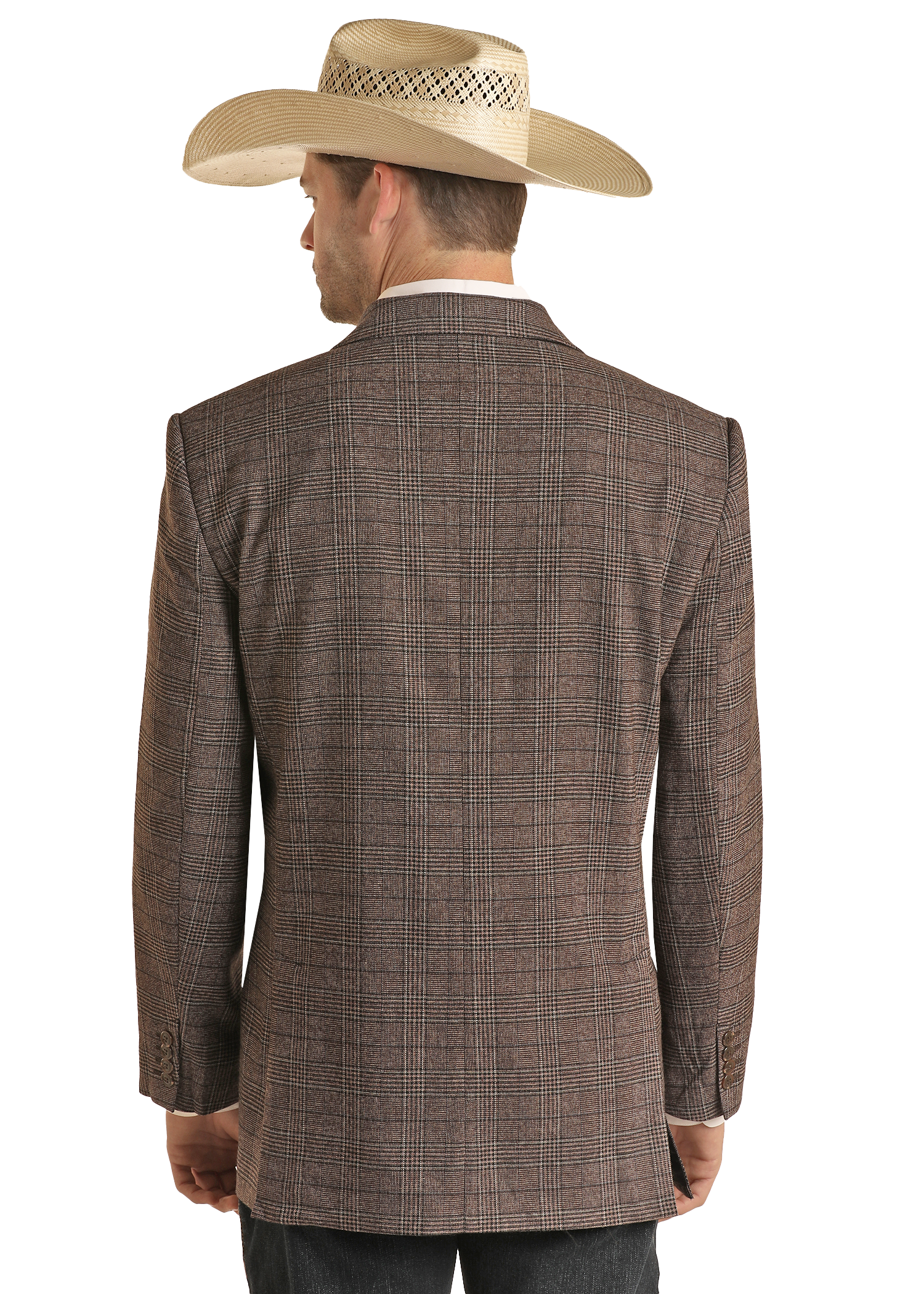 Chocolate Plaid Sport Coat