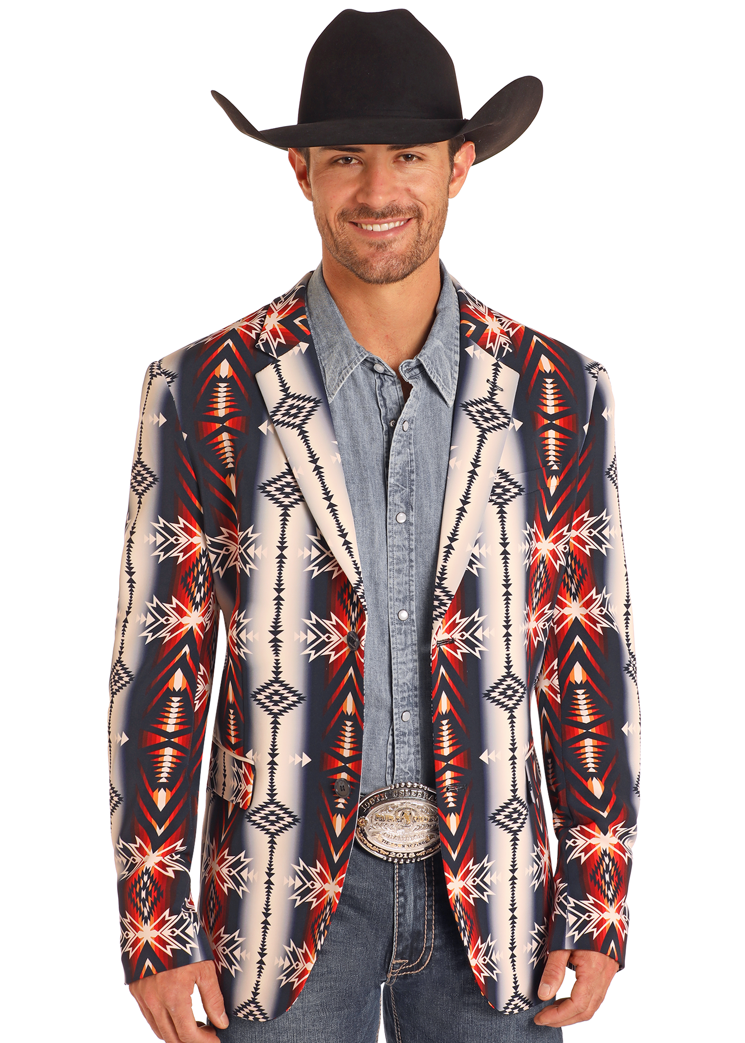 Ombre Aztec Sport Coat