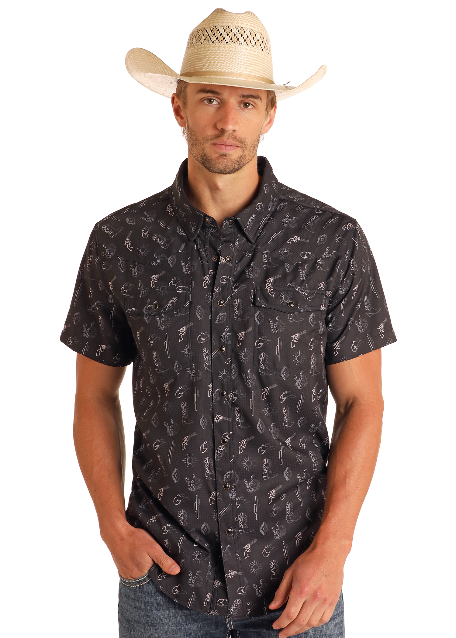 Men's Short Sleeve Shirts | Rock & Roll Denim
