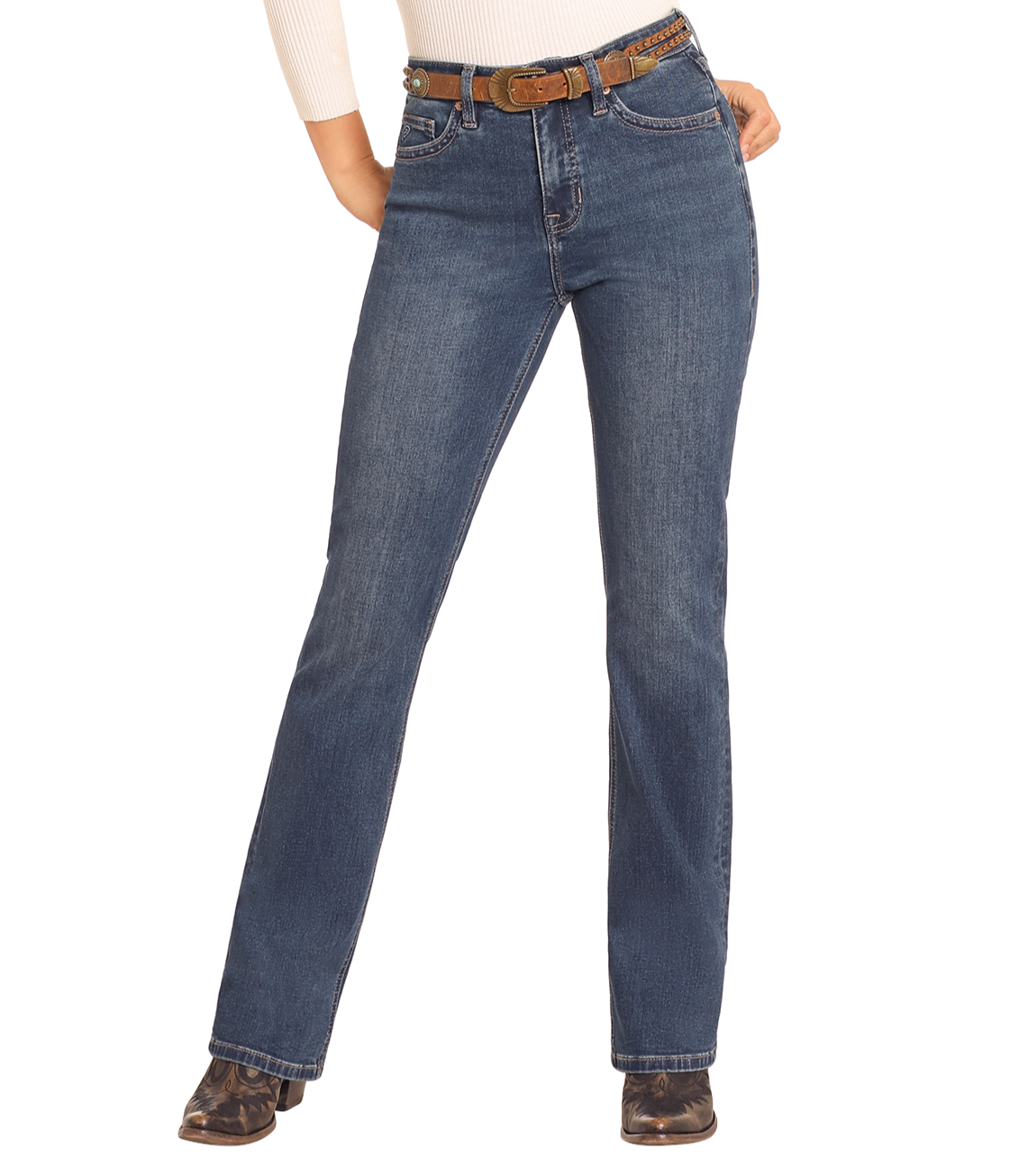 Women's High Rise Extra Stretch Bootcut Jeans | Rock & Roll Women's High Rise Extra Stretch Bootcut Jeans | Rock & Roll