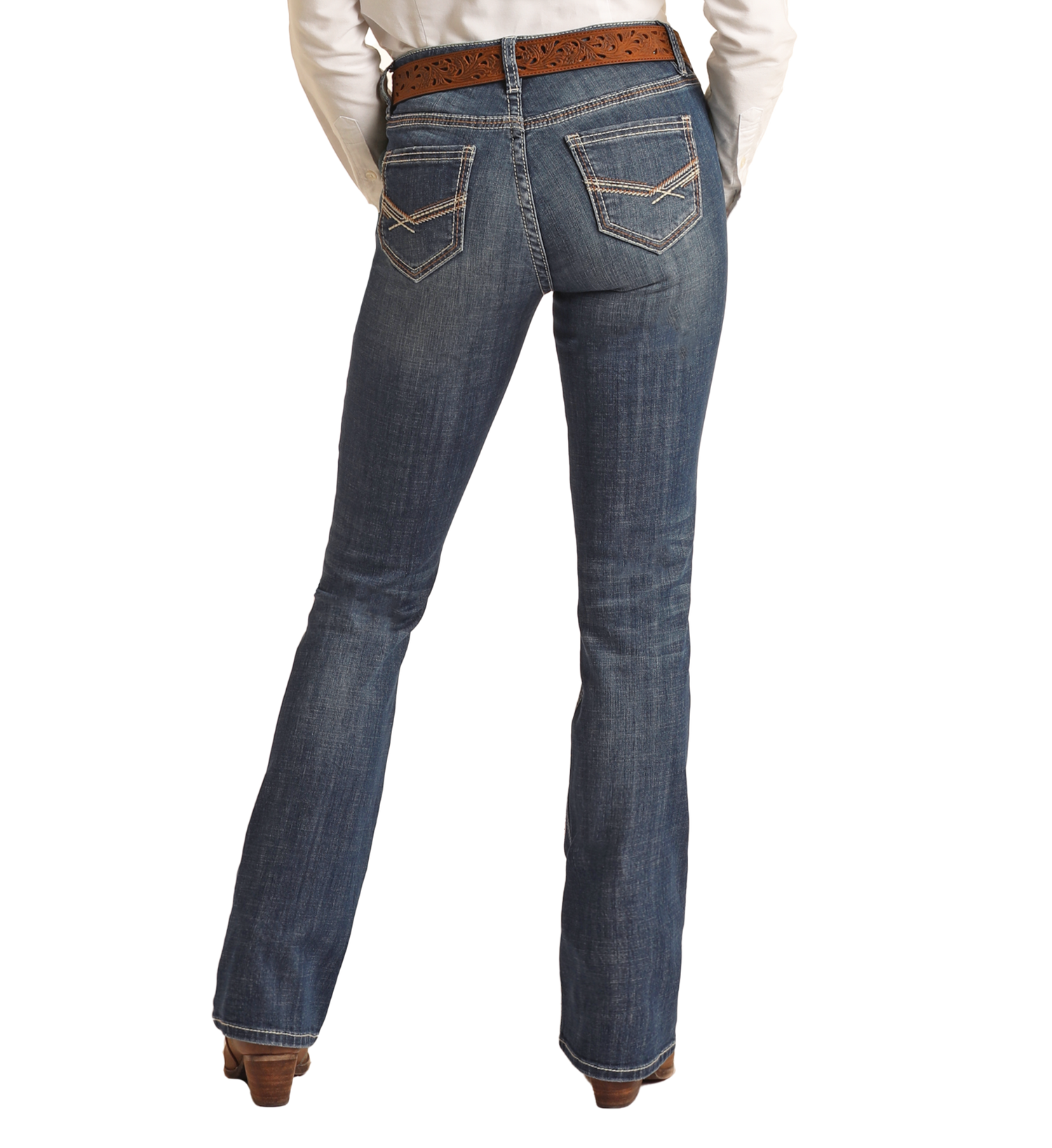 Mid Rise Regular Fit Riding Jeans