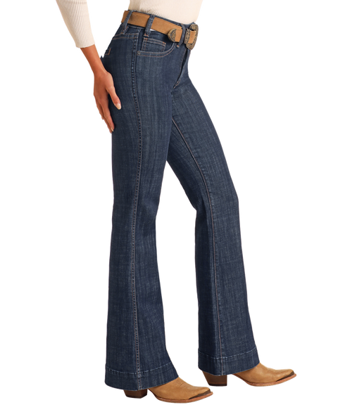 【WONDER WONDER】Welt Button Pocket Washed Balloon Denim PT 201292-blue-830-04.jpg