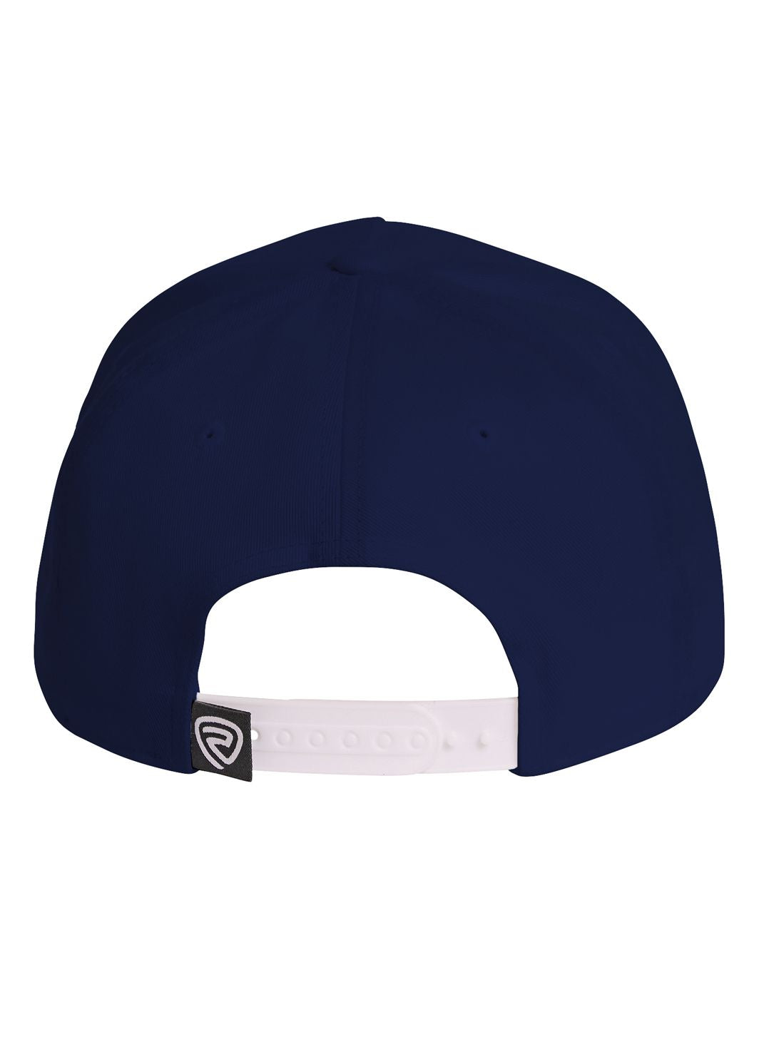 Back view of a Navy Rock and Roll Flag Cap
