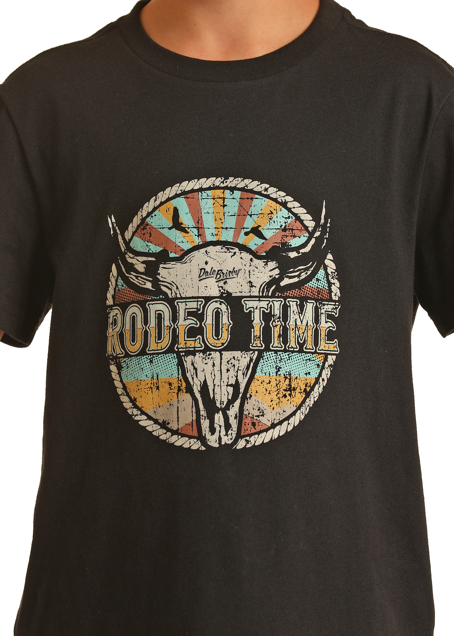 Boys' Dale Brisby Rodeo Time Graphic T-Shirt