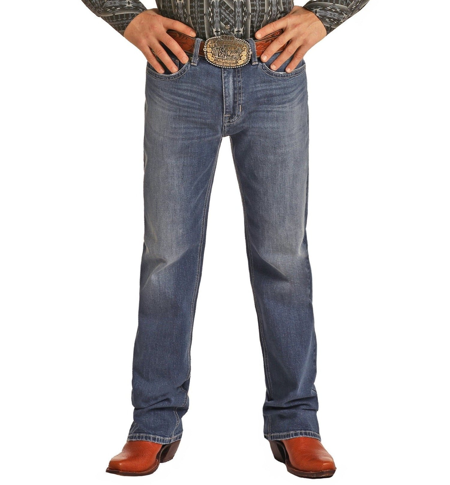 Dale Brisby Relaxed Fit Straight Boot Jeans