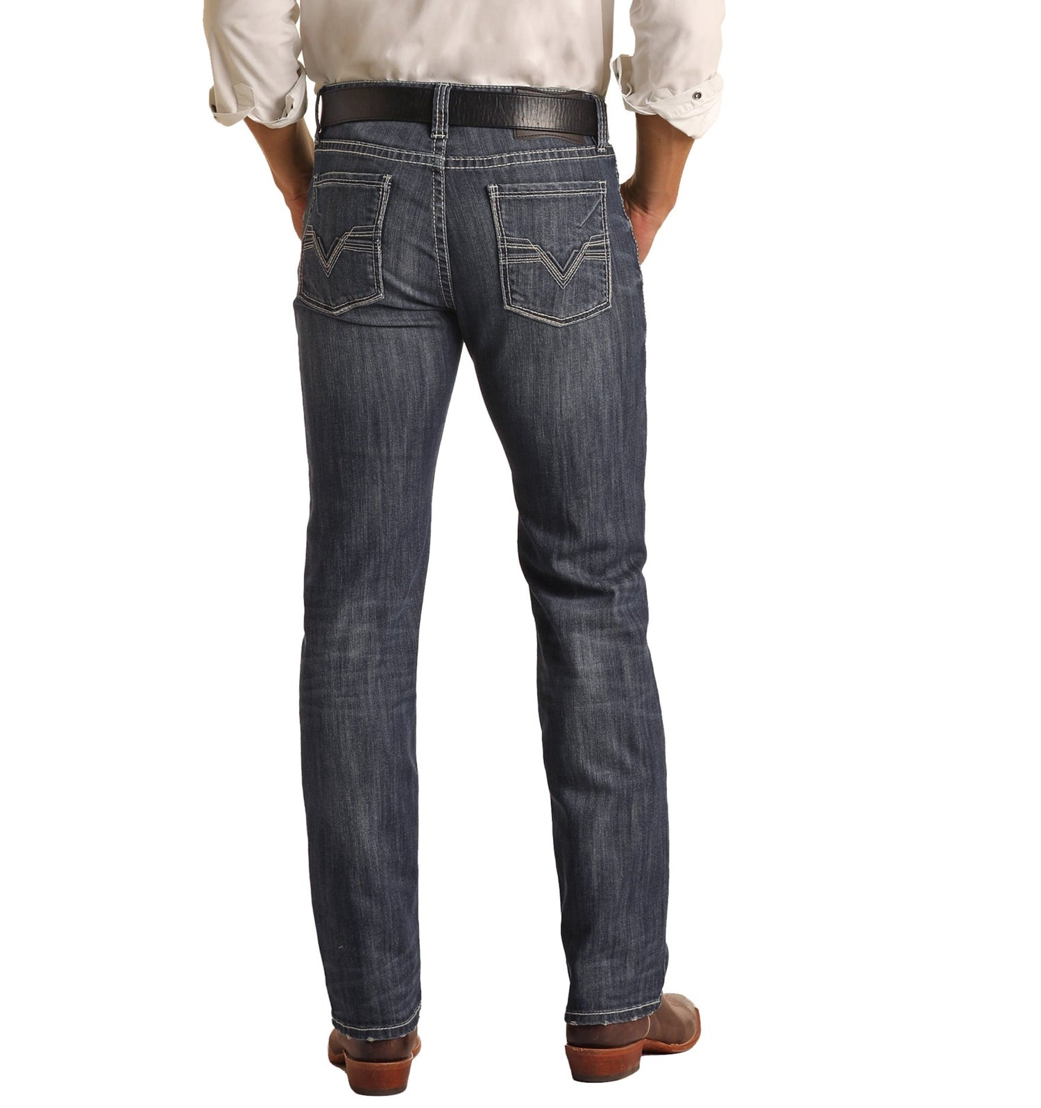 Slim Fit Straight Boot Jeans