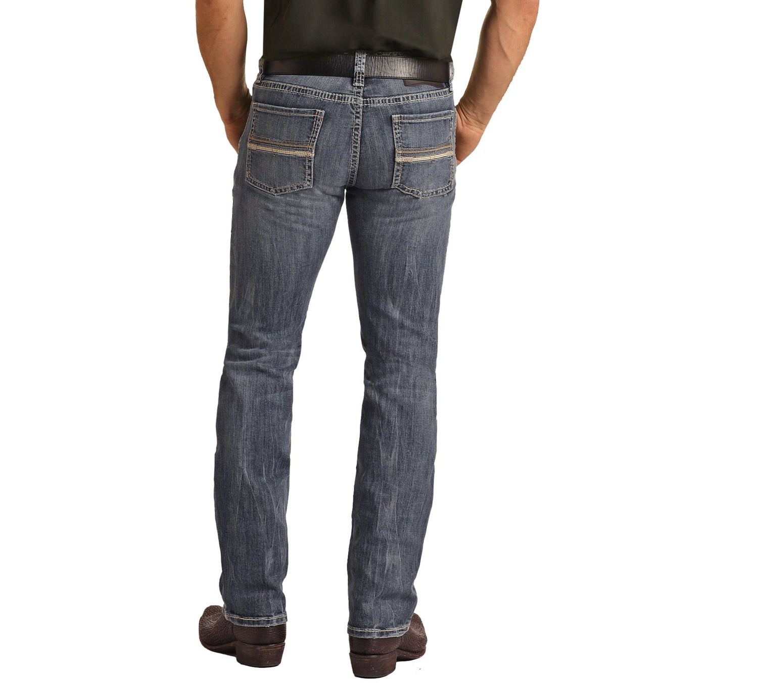 Slim Fit Straight Leg Jeans