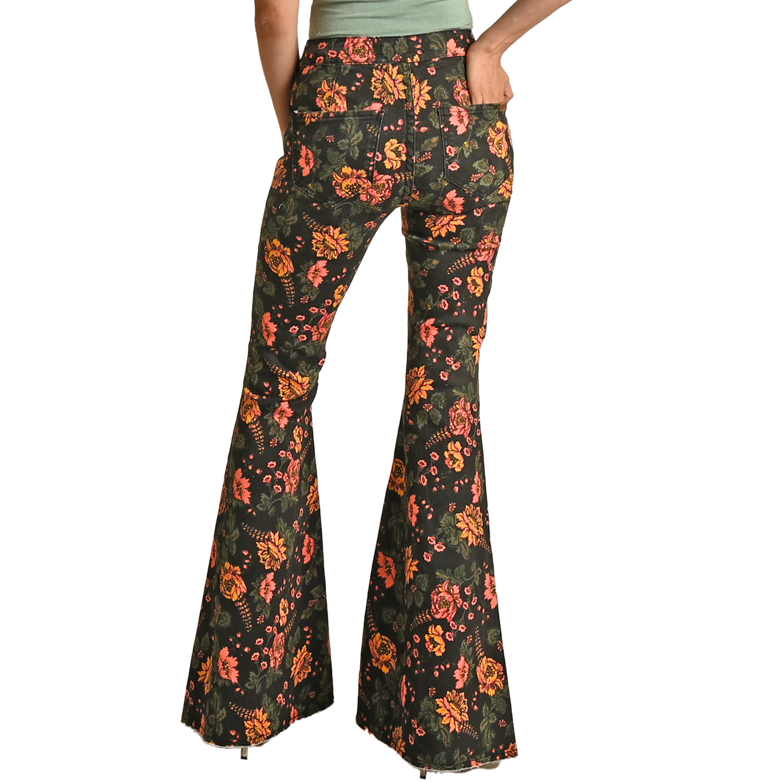 Women's Bell Bottom Jeans – Rock & Roll Denim