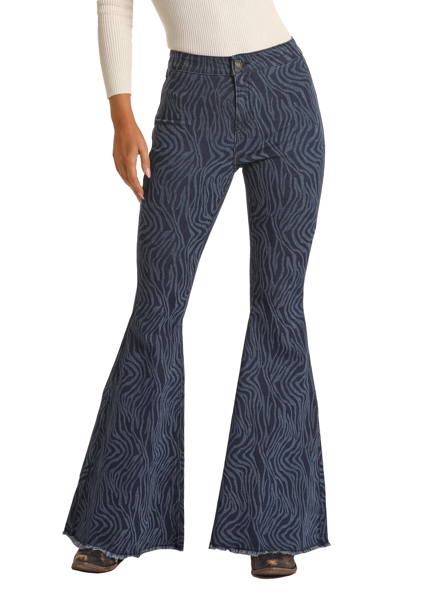 Women's Bell Bottom Jeans – Rock & Roll Denim