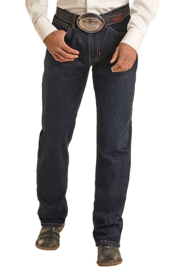 Men's Vintage '46 Relaxed Fit Rope Stitch Stackable Bootcut Jeans