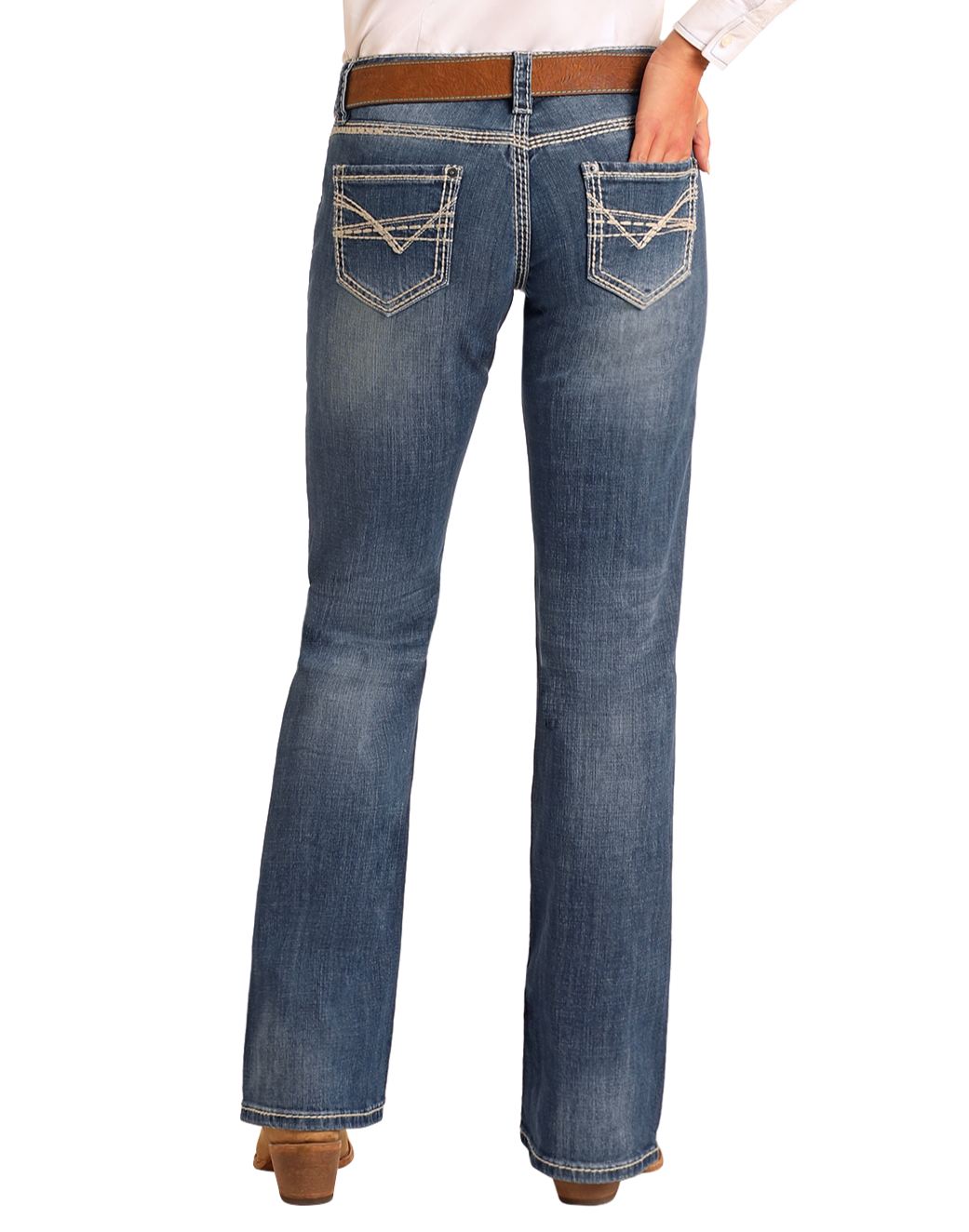 6（ロク）の「＜6(ROKU)＞POLYESTER RAYON BOOTCUT PANTS/パンツ