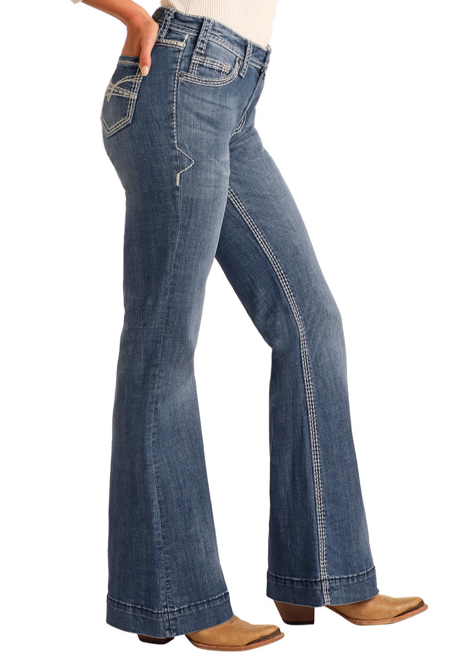 Women's Western Jeans | Bootcut, Trousers & Flare | Rock & Roll Denim Women's Western Jeans | Bootcut, Trousers & Flare | Rock & Roll Denim