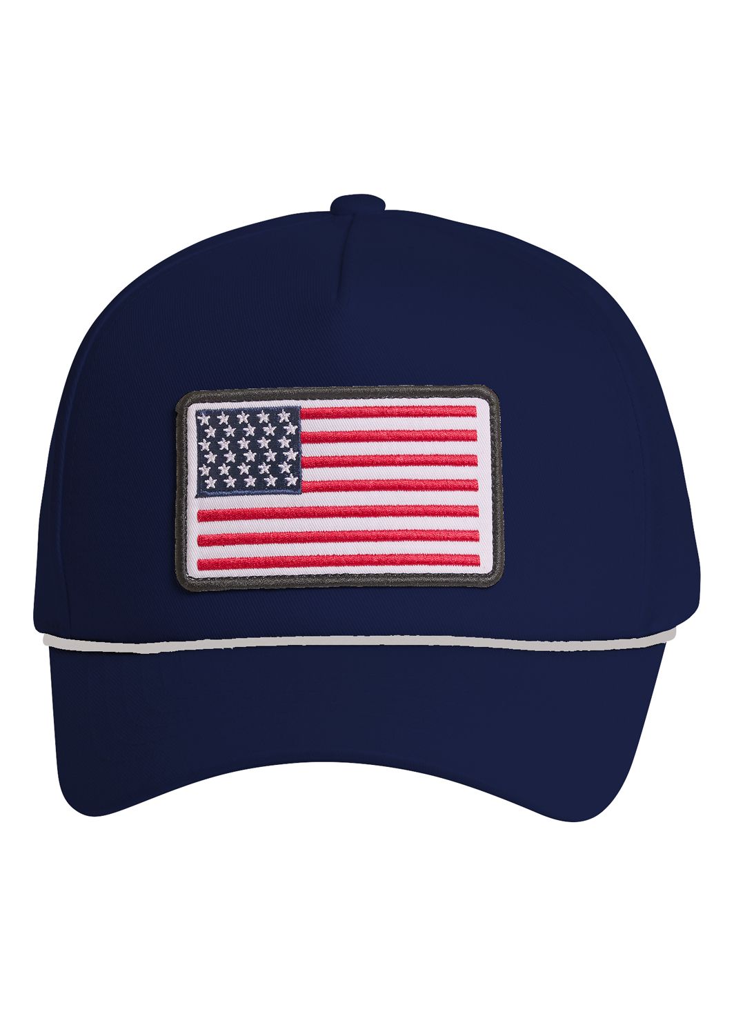 Navy Rock and Roll Flag Cap
