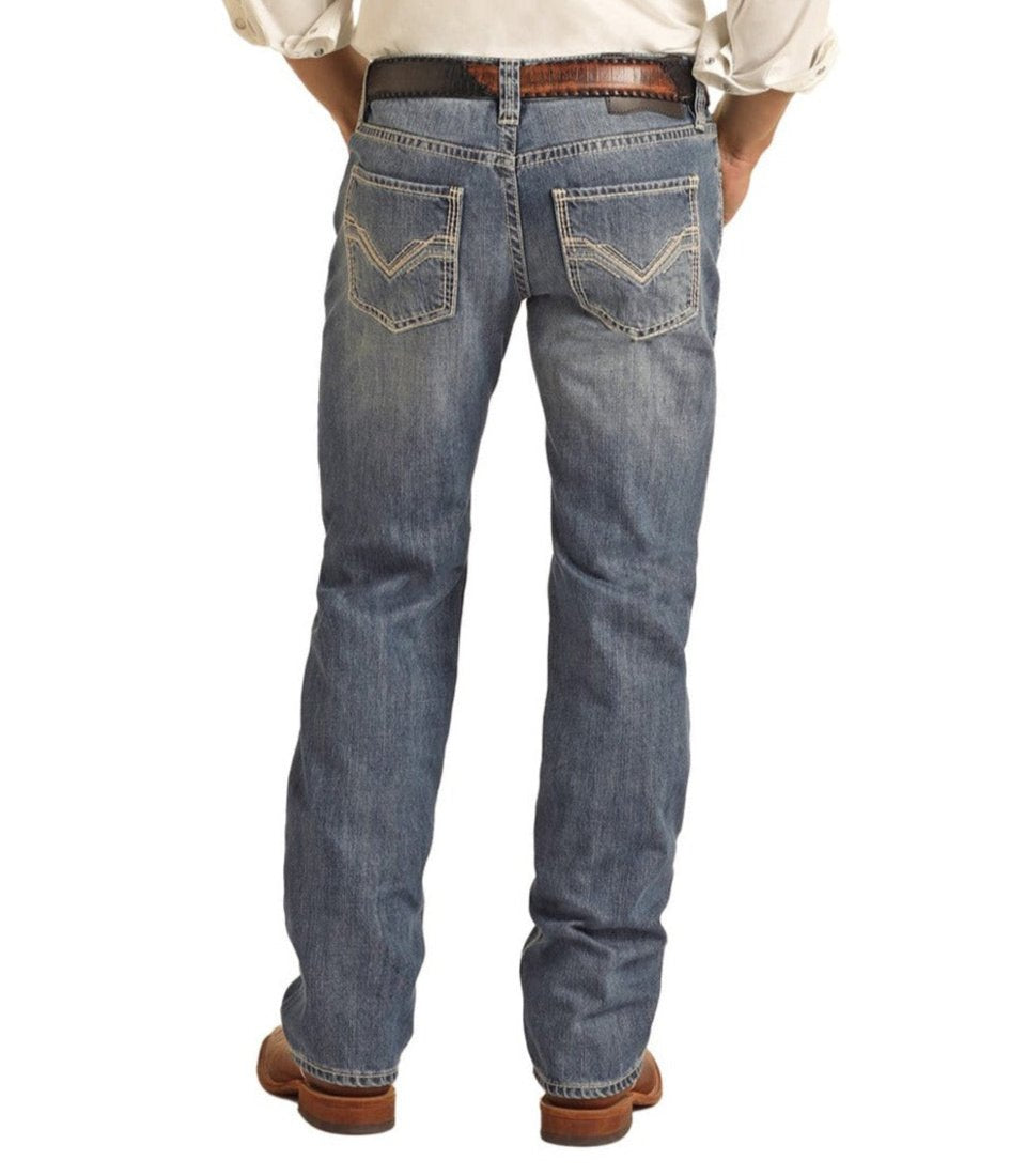 Regular Fit Straight Bootcut Jeans