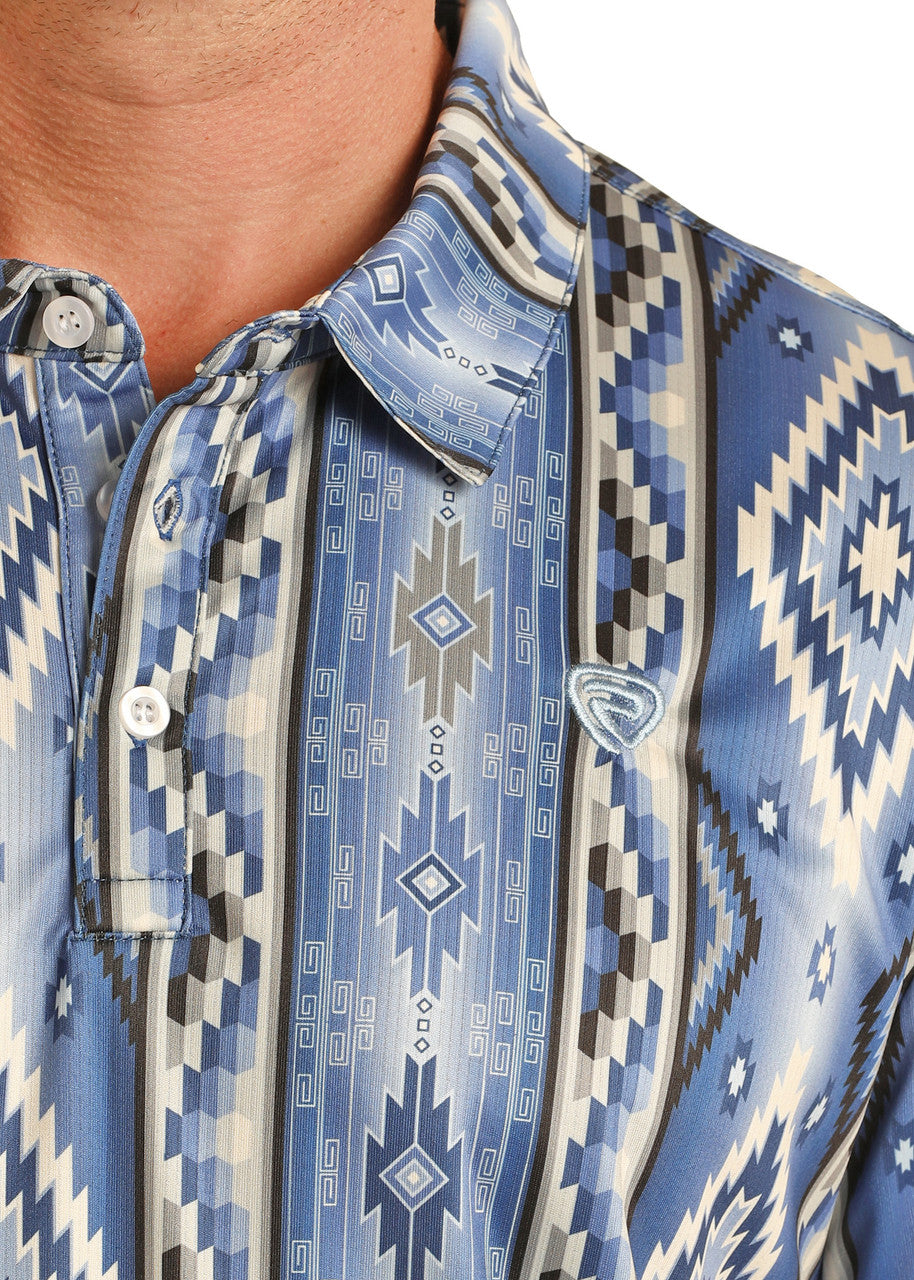 Diamond Aztec Polo