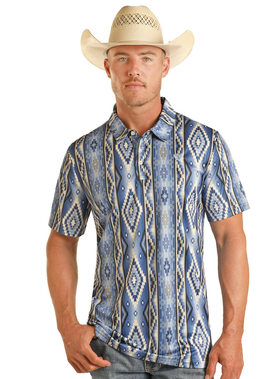 Diamond Aztec Polo