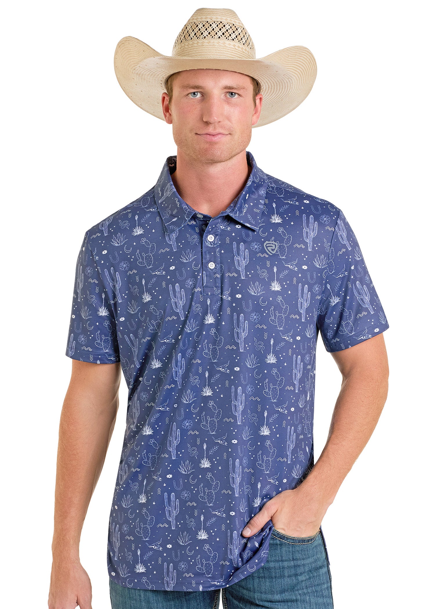 AVANDRESS ♥ Cooling Western Short-sleeve Denim Shirt AVANDRESS ♥ Cooling Western Short-sleeve Denim Shirt