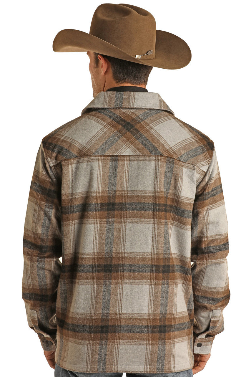 Plaid Shirt Jacket