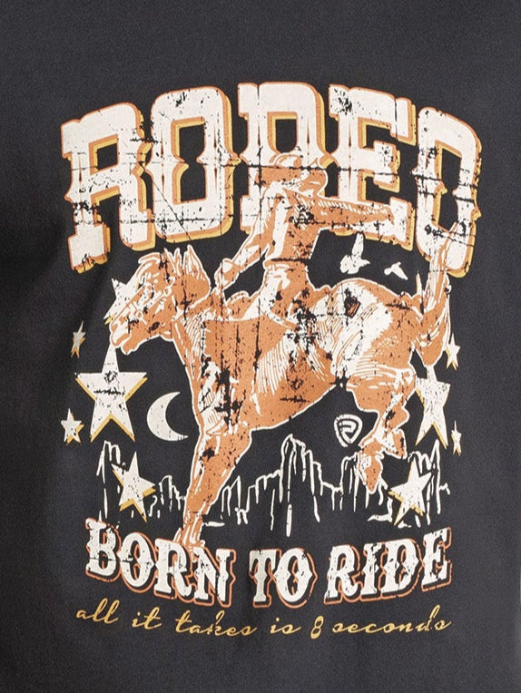Unisex Born To Ride Graphic Tee | Rock & Roll Denim