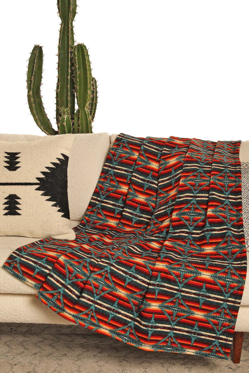 Aztec Print Fleece Blanket