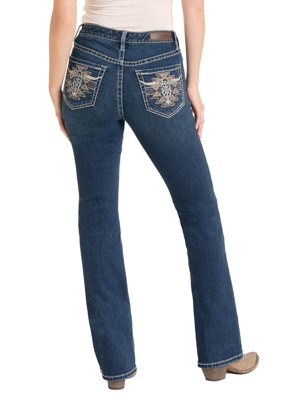 Women's Bootcut Western Jeans | Rock & Roll Denim Women's Bootcut Western Jeans | Rock & Roll Denim