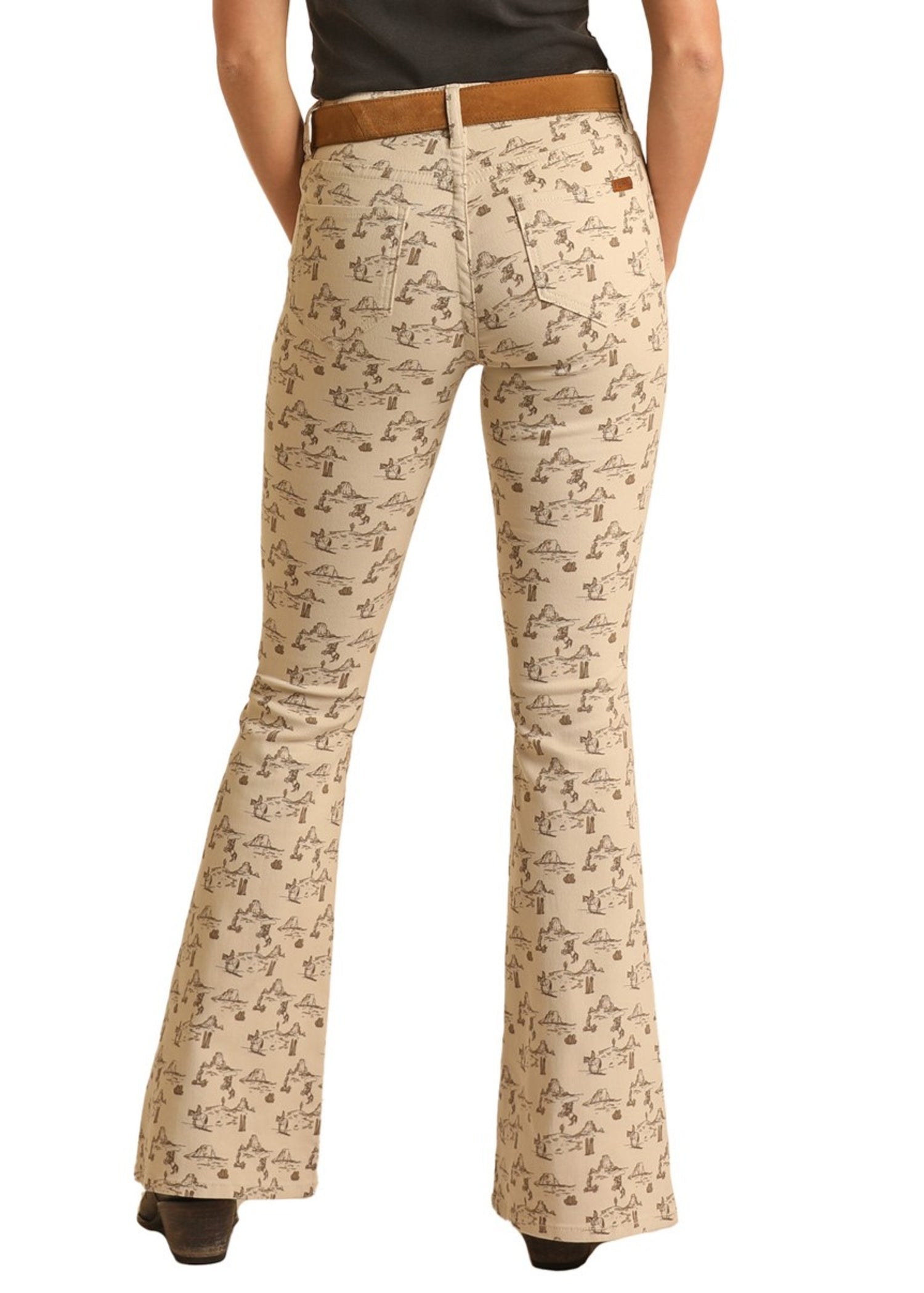 Desert High Rise Flare Jeans