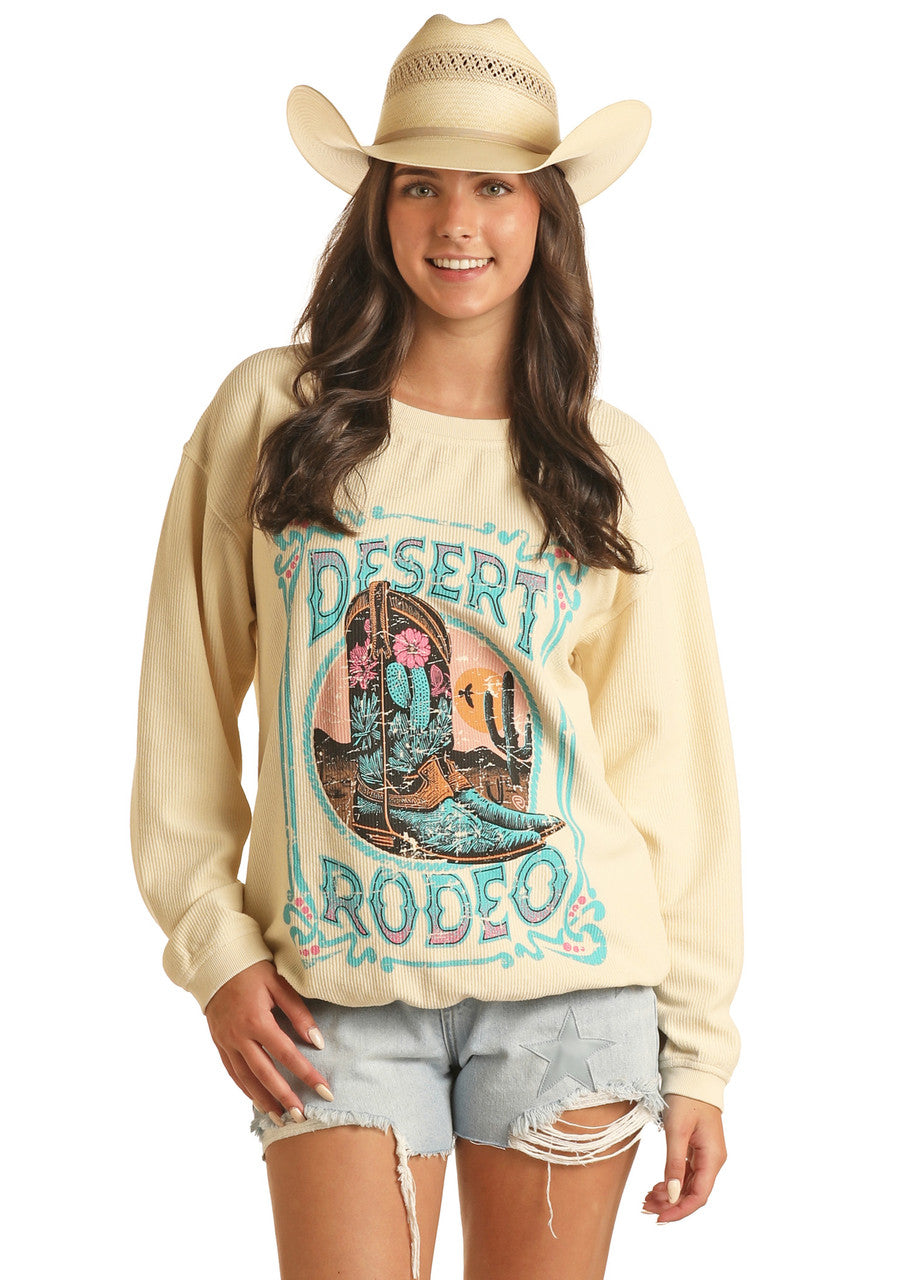 Desert Rodeo Graphic Pullover