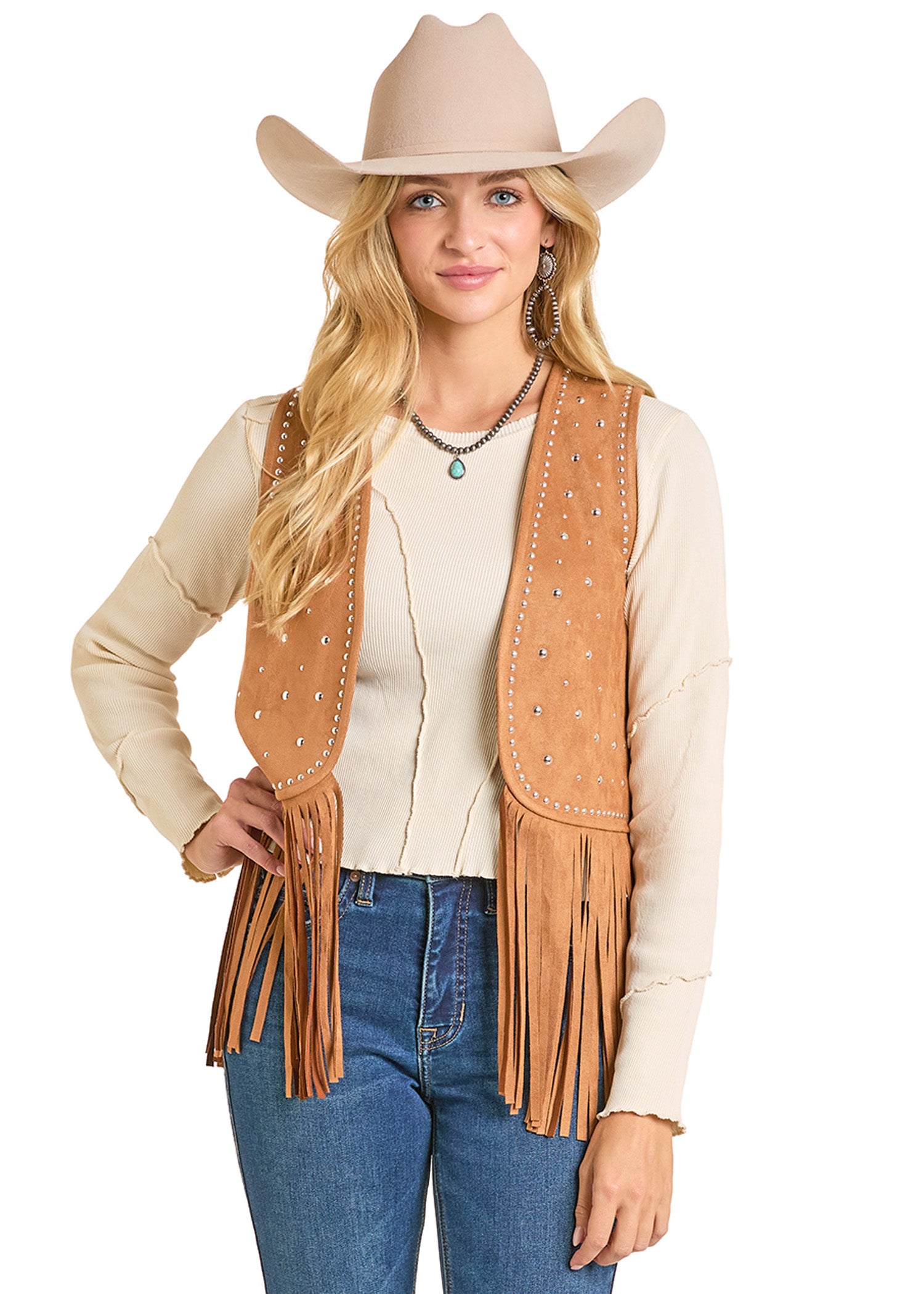 トップス Acka mesh fringe long vest arcadeshops.com-
