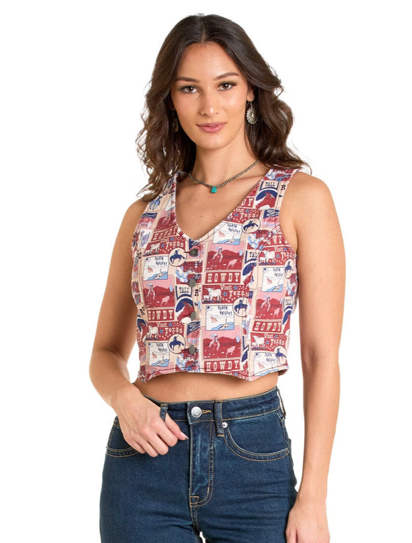 Women's European & American Style Knit Fashion Vest main image 0